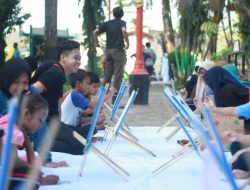 Insan Genre Sumekar Gelar Gebyar Aksi Pekan Berwarna Di Taman Adipura Sumenep