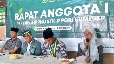 Bahas Langkah Progres ke Depan, PKPT IPNU-IPPNU STKIP PGRI Sumenep Sukses Gelar Rapat Anggota Perdana