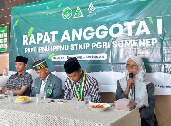 Bahas Langkah Progres ke Depan, PKPT IPNU-IPPNU STKIP PGRI Sumenep Sukses Gelar Rapat Anggota Perdana