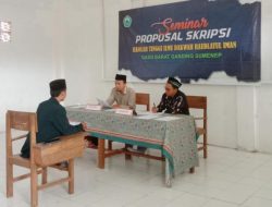 Ini Tanggapan Mahasiswa! Saat Pelaksanaan Seminar Proposal Skripsi di STIDAR