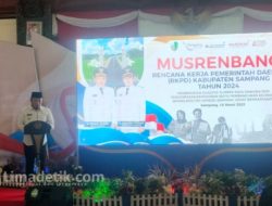 Bupati Slamet Junaidi Buka Musrenbang RKPD Kabupaten Sampang Tahun 2024