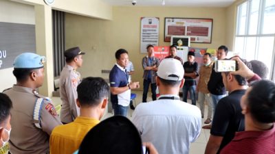 Pasca Didemo, Polres Sumenep Langsung Tahan Oknum Mantan dan Kades Pelaku Penganiaya Wartawan