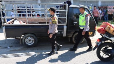 Cek Posyan dan Pos Terpadu Jelang Lebaran, Kapolres Pastikan Kesiapan Personel