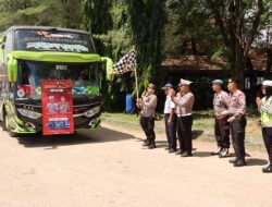 Kapolres AKBP Edo Lepas Peserta Balik Gratis Tujuan Sumenep, Surabaya dan Jakarta