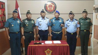 Kaskogabwilhan III Pimpin Acara Penyerahan Jabatan Danpom Kogabwilhan III