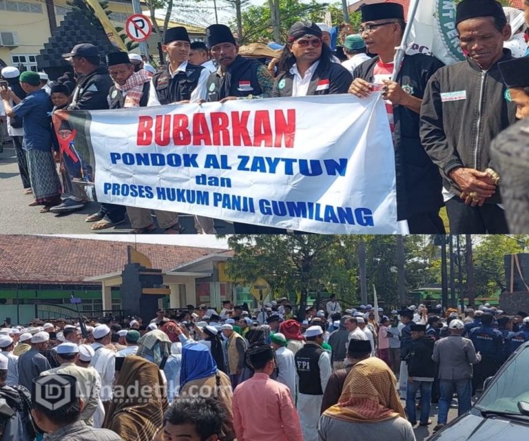 Buntut Kesesatan Ajaran Ponpes Al-Zaytun, Habaib-Ulama Kepung Kantor Kemenag Sampang