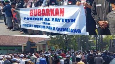 Buntut Kesesatan Ajaran Ponpes Al-Zaytun, Habaib-Ulama Kepung Kantor Kemenag Sampang