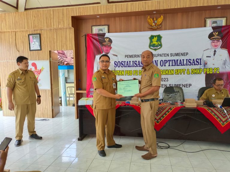 Berkat Inovasi dan Kerja Keras BPPKAD, Realisasi Penerimaan PBB-P2 di Sumenep Terus Meningkat