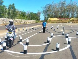 Satlantas Polres Pamekasan Resmi berlakukan Uji Praktik SIM C Skema Baru, Begini Bentuknya