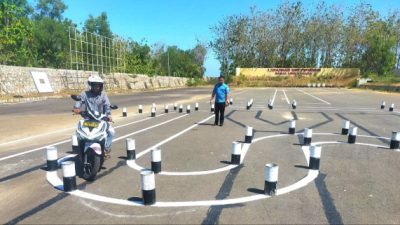 Satlantas Polres Pamekasan Resmi berlakukan Uji Praktik SIM C Skema Baru, Begini Bentuknya