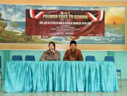 Polwan Polres Sumenep Goes To School di MAN 1 Sumenep, Beri Pencerahan Tentang Bermedsos