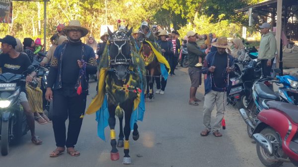 Lomba Jharan Kencak dan Sepeda Hias Meriahkan HUT ke-78 RI di Desa Cabbiya Pulau Talango