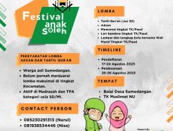 Festival Anak Soleh se Desa Sumedangan Akan Digelar oleh Pengabdian Masyarakat Posko 12 STKIP PGRI Sumenep