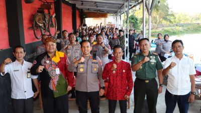 Wujudkan Desa Sehat, Kapolres Sumenep Launching Kampung Bebas dari Narkoba