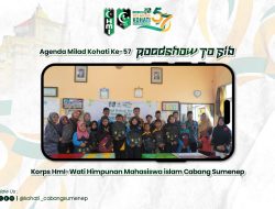 Milad ke 57, Kohati HMI Cabang Sumenep Roadshow to SLB Negeri Saronggi