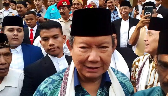 Hasyim Djojohadikusumo, Adik Prabowo Subianto Resmikan Auditorium di Ponpes Al Islah Bondowoso