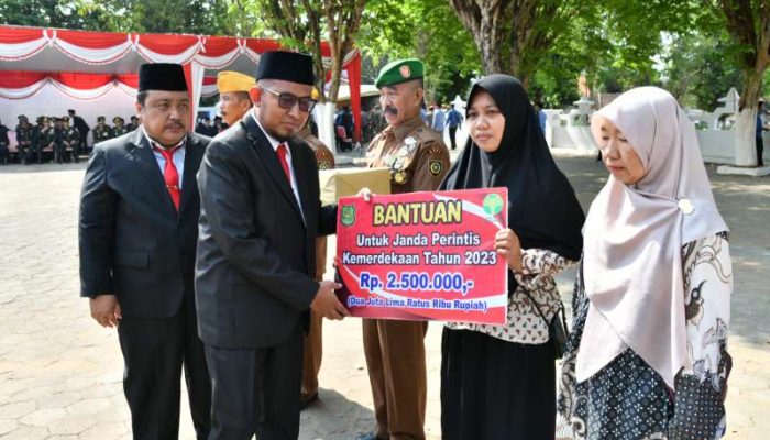 Dianggarkan Setiap Tahun, Dinsos P3A Sumenep Beri Bantuan Janda Perintis Kemerdekaan