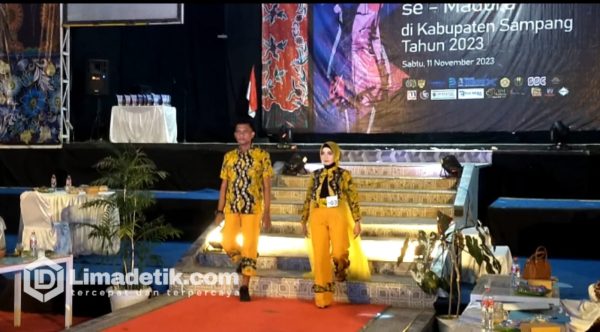Lomba Fashion Show Batik Se Madura, ILP dan LM Melibatkan Peserta dari OPD Kabupaten Sampang