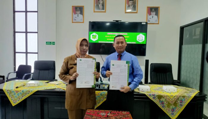 Tingkatkan Sinergitas, RSUD dr. H. Moh. Anwar Tandatangani MoU bersama Kejari Sumenep di Bidang Datun