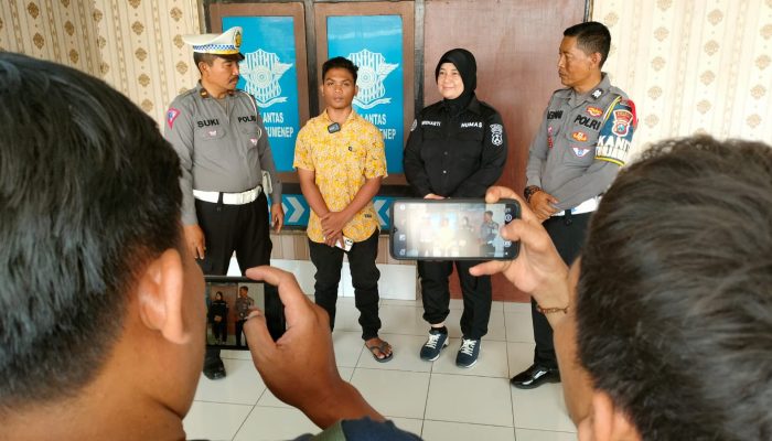 Sopir Truk Asal Pamekasan yang Viral di Tiktok Akhirnya Ditangkap Polres Sumenep