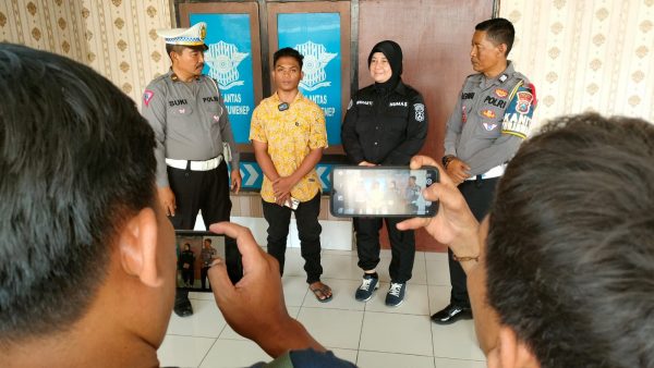 Sopir Truk Asal Pamekasan yang Viral di Tiktok Akhirnya Ditangkap Polres Sumenep