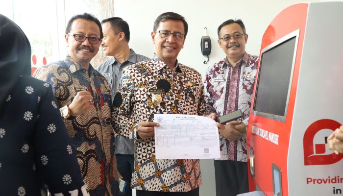 Pj Bupati Luncurkan Rumah ADM Sebagai Hadiah Harjad Pamekasan ke 493