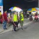 Polsek Bersama Koramil Pakel Lakukan Pengamanan Pertunjukan Ketoprak Siswo Budoyo di Kabupaten Tulungagung