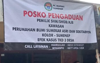 Warga Tak Bisa Jual Rumah di Perumahan Bumi Sumekar dapat Advokasi IKA PMII Sumenep