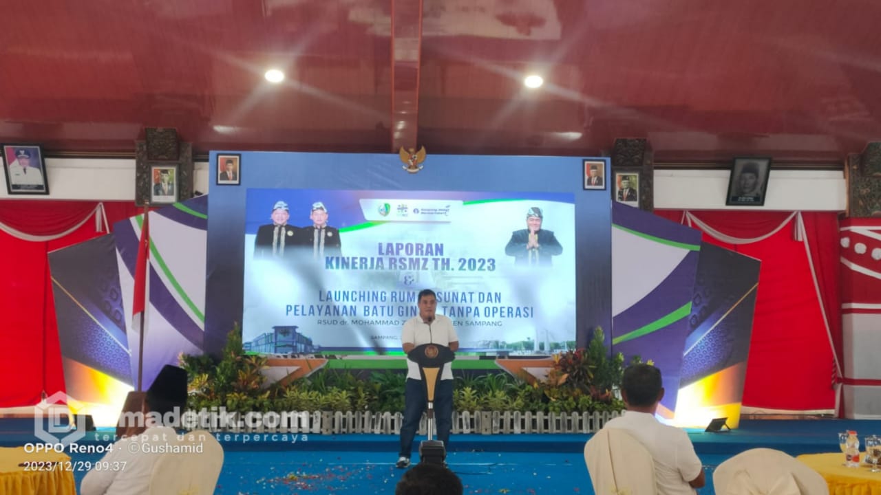RSUD dr Mohammad Zyn Sampang Launching Rumah Sunat Dan Pelayanan Batu Ginjal Tanpa Operasi