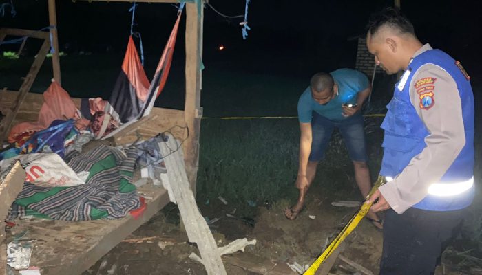 Diduga Bom Molotov, Warga Dasuk Sumenep Nyaris Celaka