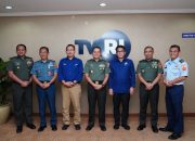 Bangun Kerjasama dengan Insan Pers dan Komunitas, Kapuspen TNI Kunjungi Stasiun TVRI