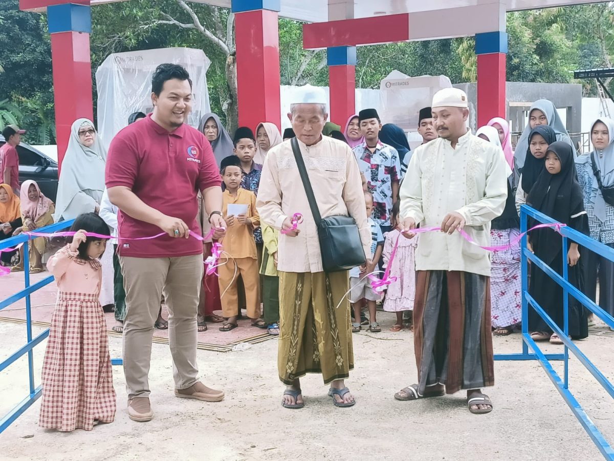 Launching POM di Desa Tambaksari Sumenep, Berikut Pesan Direktur Marketing Mitrades
