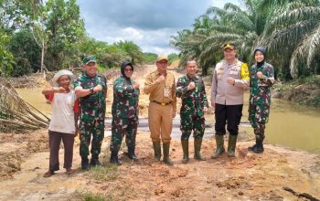 Sinergi TNI-Polri : Kapolres Gunung Mas Dampingi Tim Wasev dan Tim Dispaned