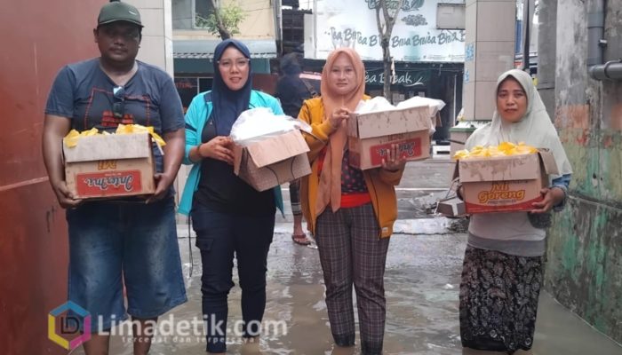 Kolaborasi AMB Bersama Owner Mie Petir Camplong Salurkan Bantuan untuk Warga Terdampak Banjir di Sampang