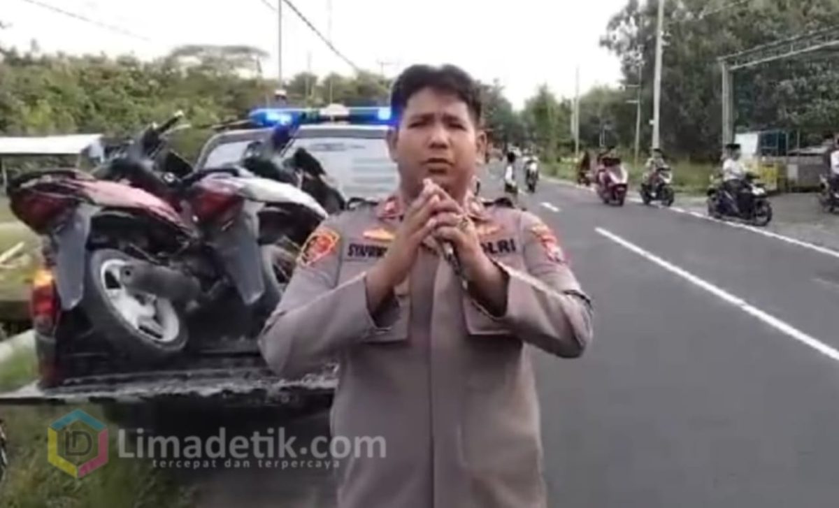 Cegah Balapan Liar, Polsek Kedungdung Amankan 2 Motor Tanpa Plat Nomor