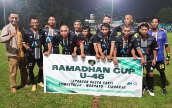 Wonoayu Allstar Melaju ke Final Liga Ramadan Setelah Adu Penalti Dramatis