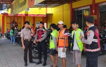 Polres Trenggalek Tingkatkan Keamanan Pusat Perbelanjaan Jelang Hari Raya Idul Fitri 1445 H