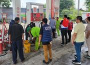 Polresta Sidoarjo dan UPT Metrologi Legal Periksa Kelayakan SPBU Menjelang Mudik Lebaran