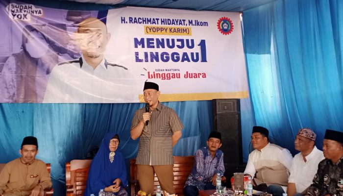 Dalam Acara Yasinan dan Halal bihalal Keluarga Batak Muslim, Yoppy Siap Maju Pada Pilkada Kota Lubuk Linggau tahun 2024