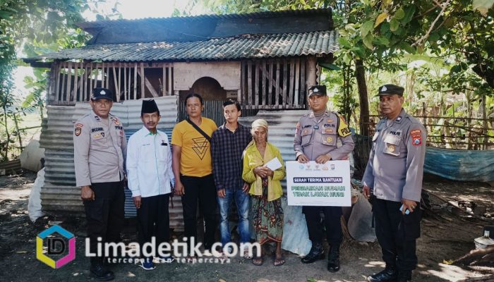 Lagi Lagi Kepedulian Baznas Membuat Senyum Sumari Warga Camplong Atas Batuan Berupa Perbaikan RTLH