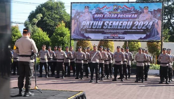 Polres Trenggalek Gelar Operasi Patuh Semeru 2024