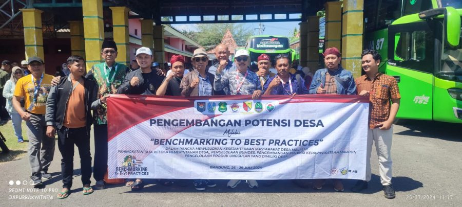 Wujudkan Kesejahteraan Masyarakat Desa, 328 Kades di Sumenep Gelar Study Banding ke Bandung