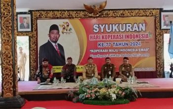 Syukuran Hari Koperasi ke-77, Bupati Sumenep Sebut Koperasi Punya Peran Penting Tingkatkan Perekonomian Masyarakat