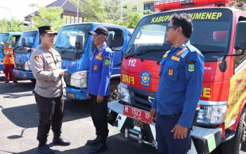 Antisipasi Kekeringan, Polres Sumenep Siap Suplai Air Bersih