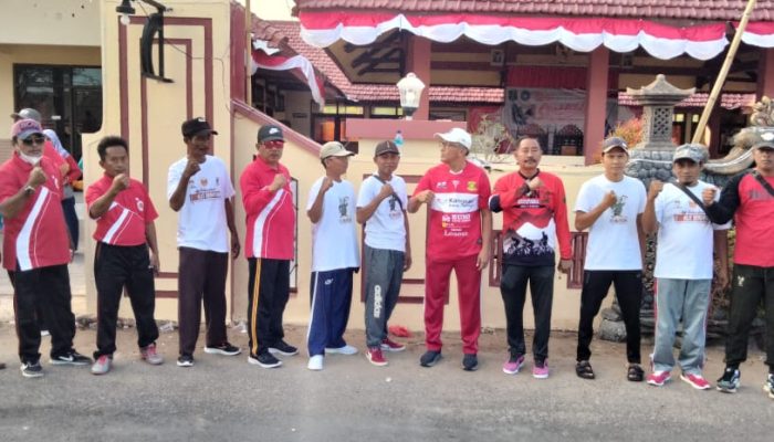 Meriahkan HUT RI ke-79, PPK dan PPS se-Kecamatan Nonggunong Sosialisasi Pilkada Melalui JJS