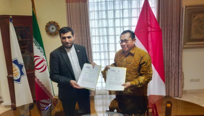 SMSI Tandatangani Kerjasama dengan Kedubes Iran