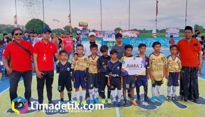 Pemdes Dharma Camplong Gelar Laga Final Pertandingan Futsal U-12 Dalam Momentum HUT RI ke-79
