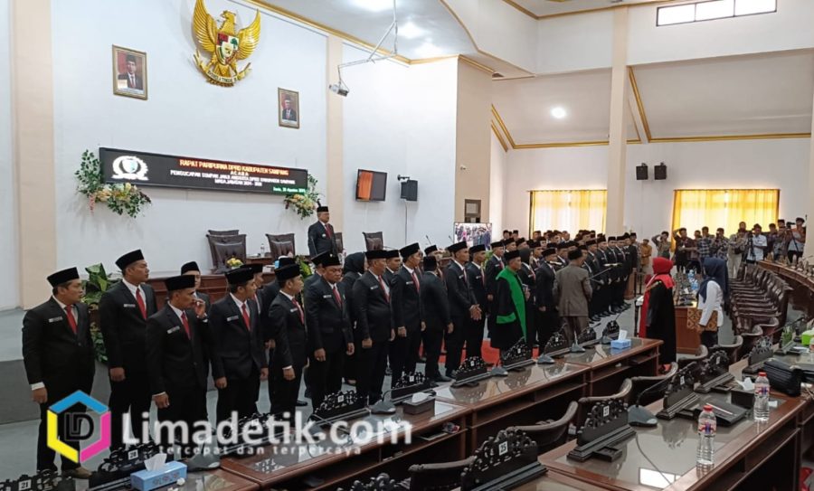 45 Anggota DPRD Sampang Dilantik. Dari NasDem terpilih Sebagai Ketua Sementara