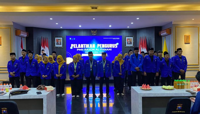 Usung Tema Let’s Make Things Better, PMII Rayon Al Fanani Gelar Pelantikan Pengurus Baru