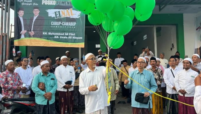 Korcam Guluk-Guluk Resmikan Posko Kemenangan FINAL
